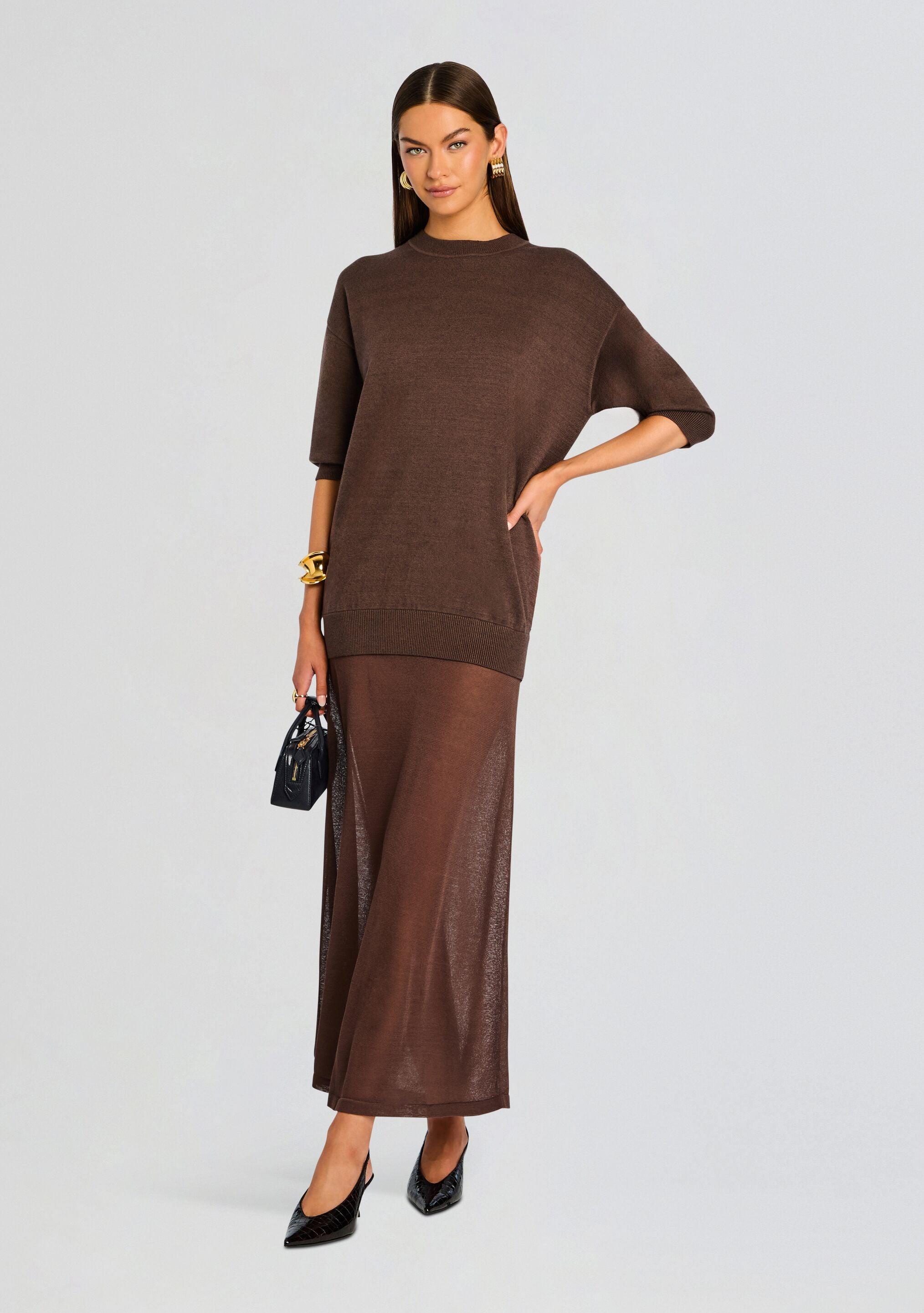 manning cartell mvp knit dress black Maternity Henley Bodycon Maxi Dress