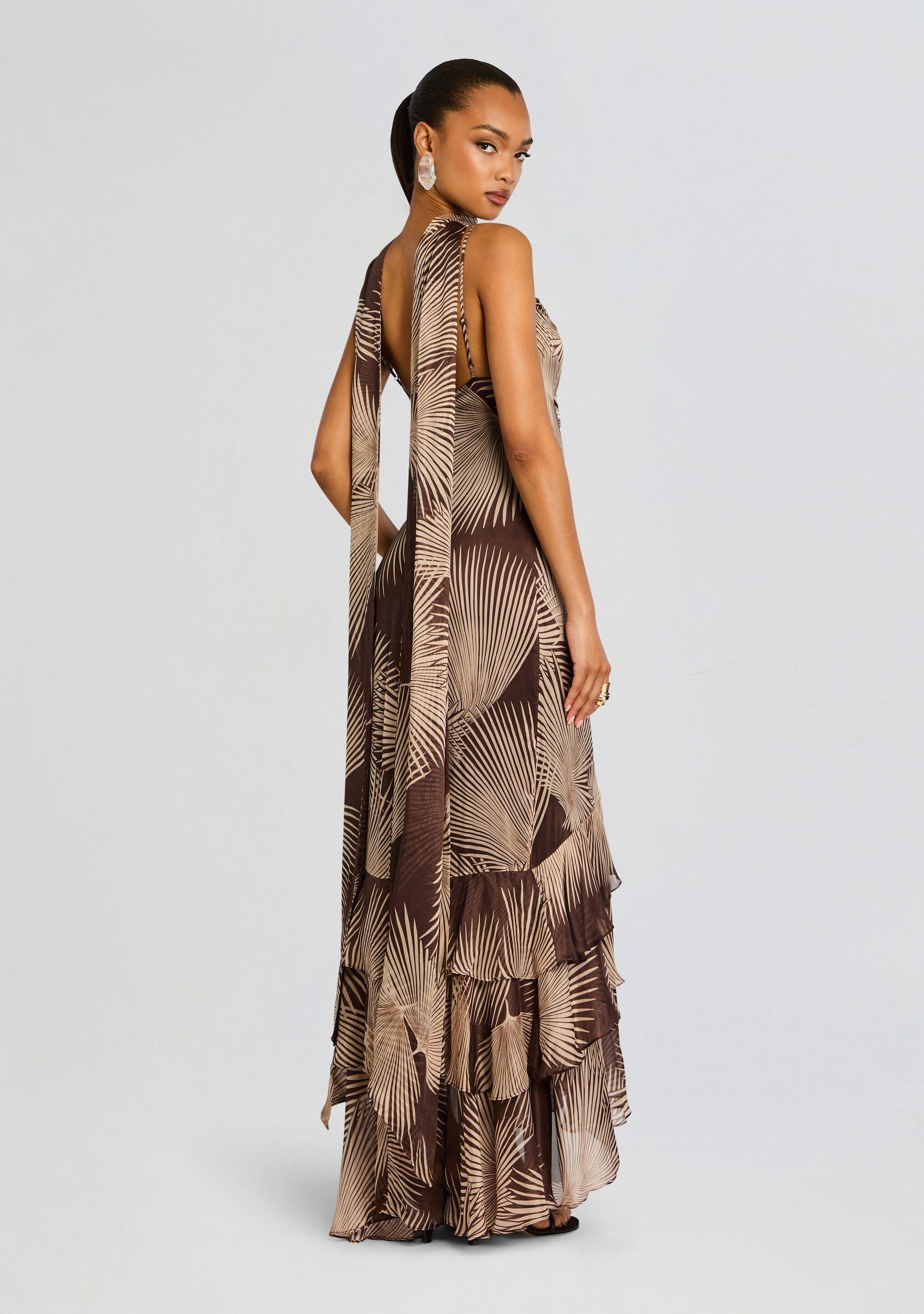 Rococo Sand Taro Maxi Dress With Sash in White | Lyst Rococo Sand Taro Maxi Dress With Sash in White | Lyst