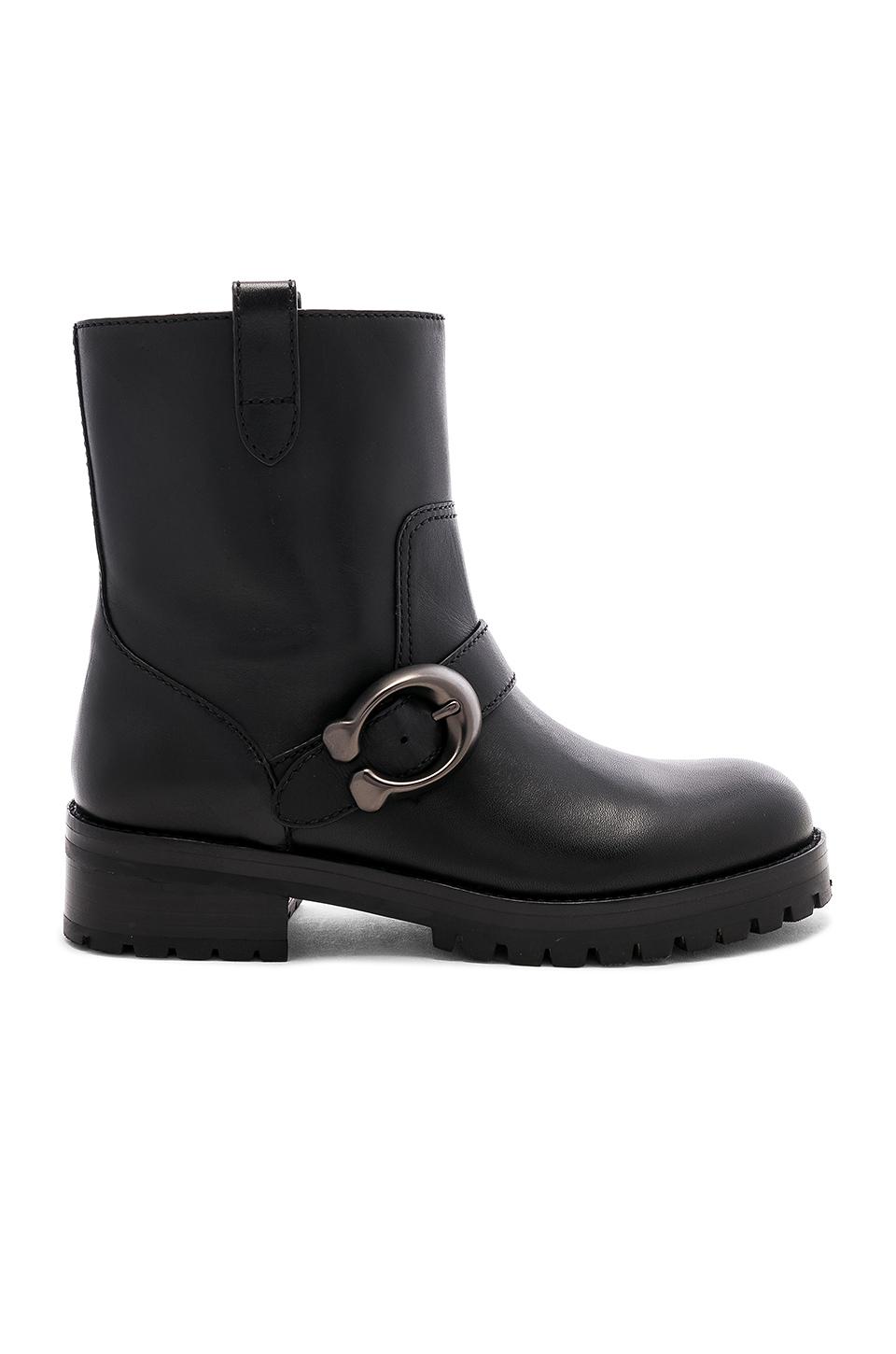 coach leighton boots