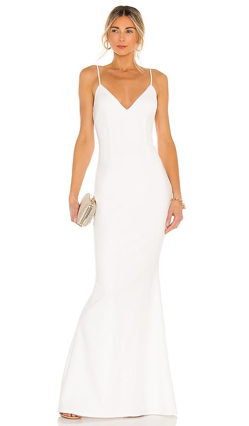 Katie may vionnet dress white clearance