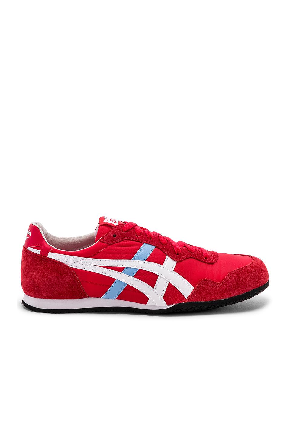 Onitsuka Tiger Leather Serrano In Red for Men - Lyst