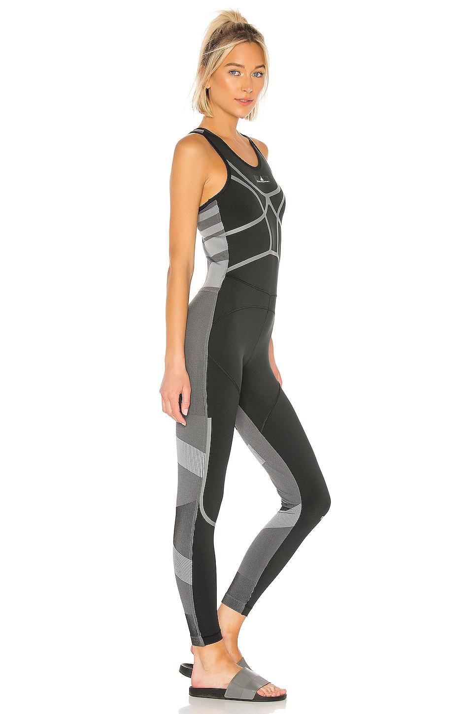 adidas three stripe catsuit