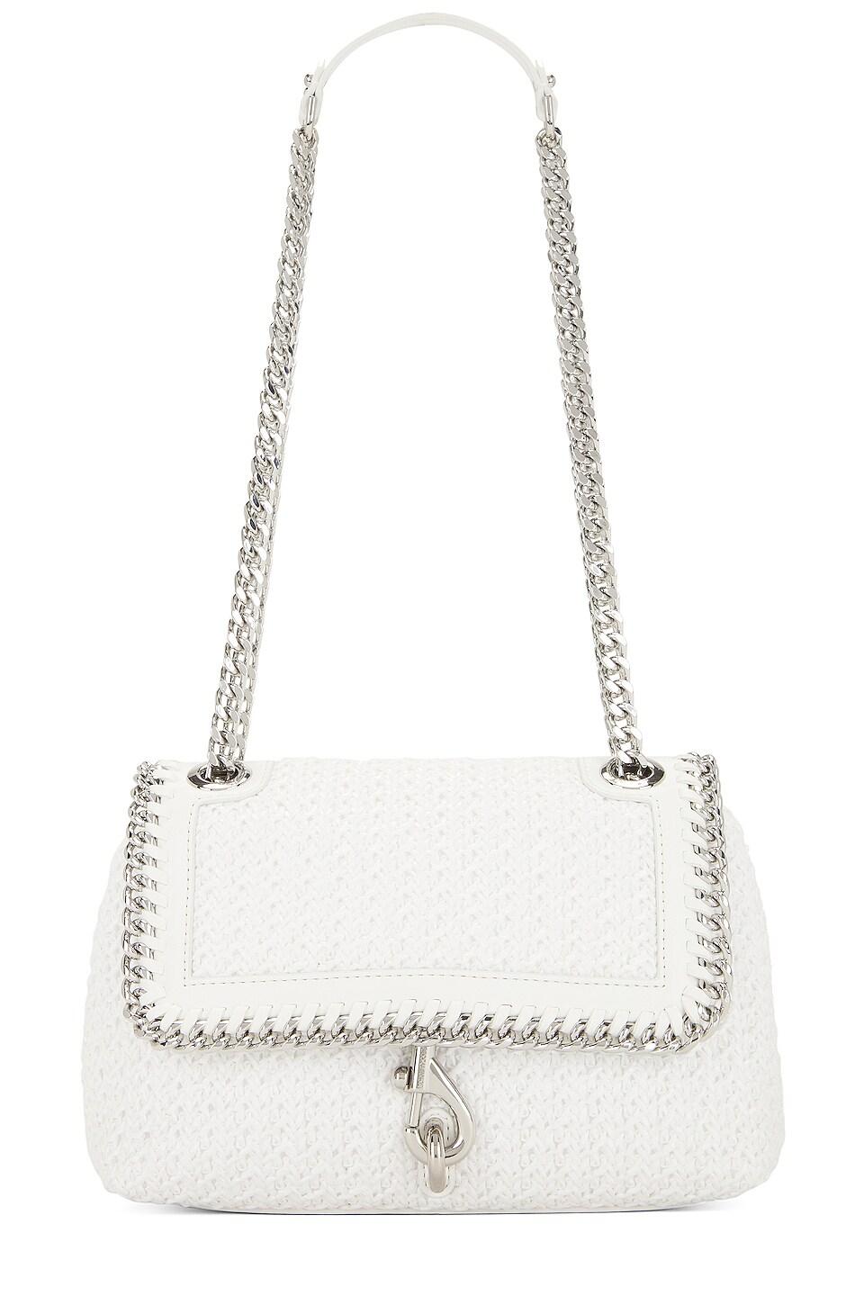Rebecca Minkoff Edie Whip Chain Crossbody in White Lyst