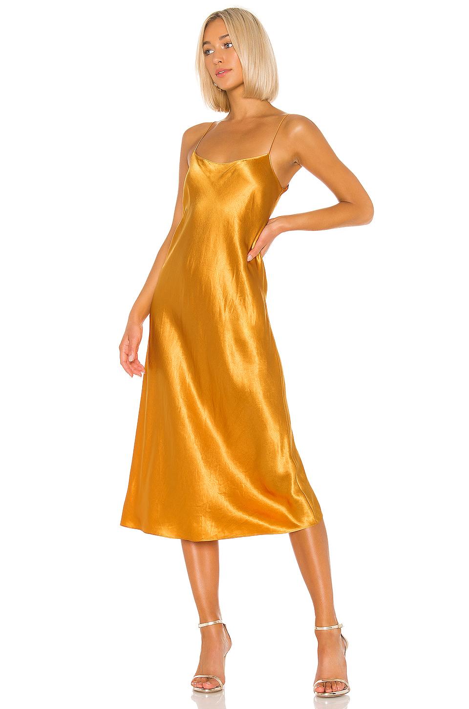 Vince Satin Slip Dress Lyst