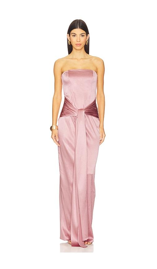 michael costello revolve pink dress Michael Costello x REVOLVE Hillary Gown in Hot Pink