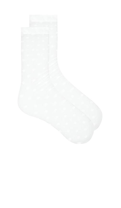 Wolford Chaussettes En Coton Femme - Chaussettes Légères Et Confortables