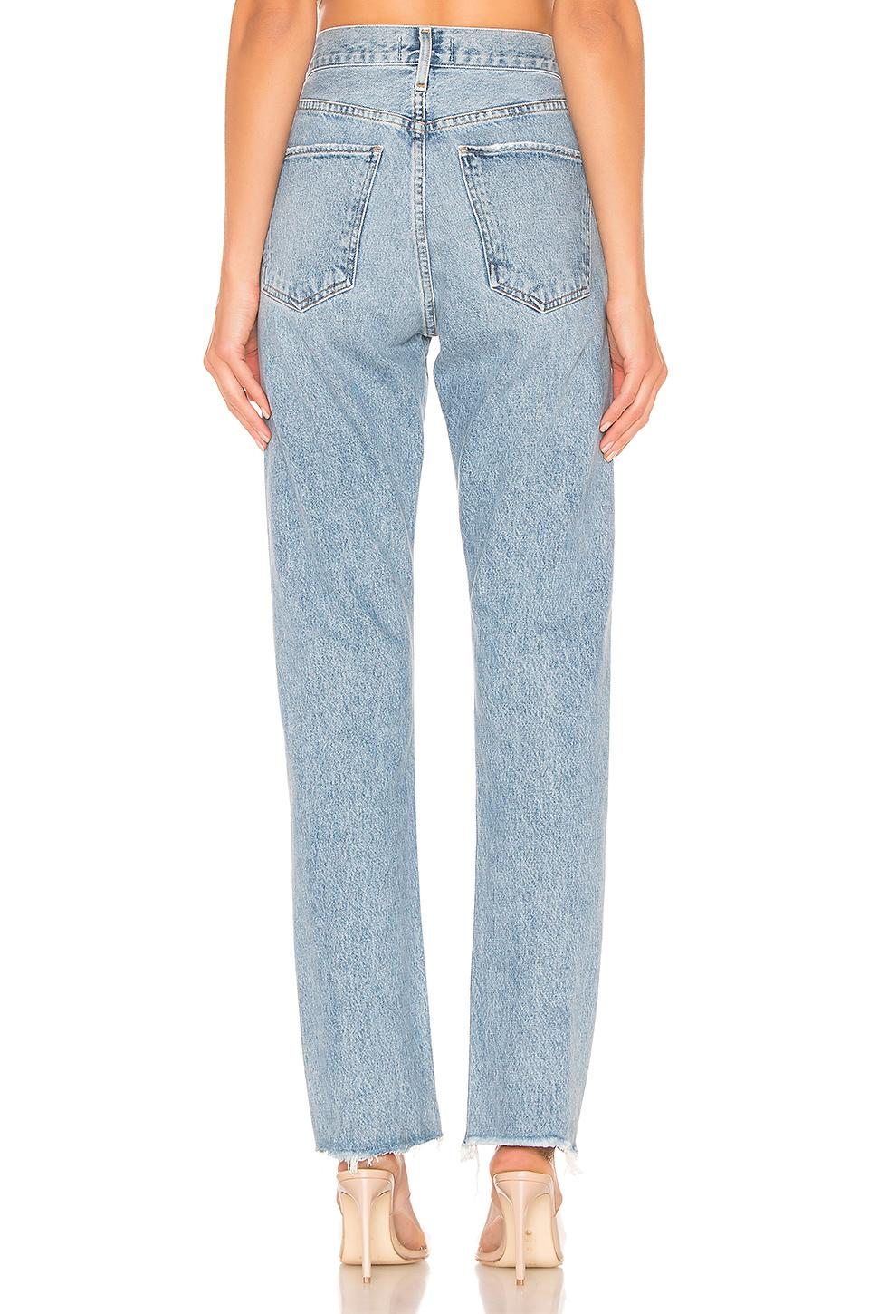 agolde cherie high rise straight jeans