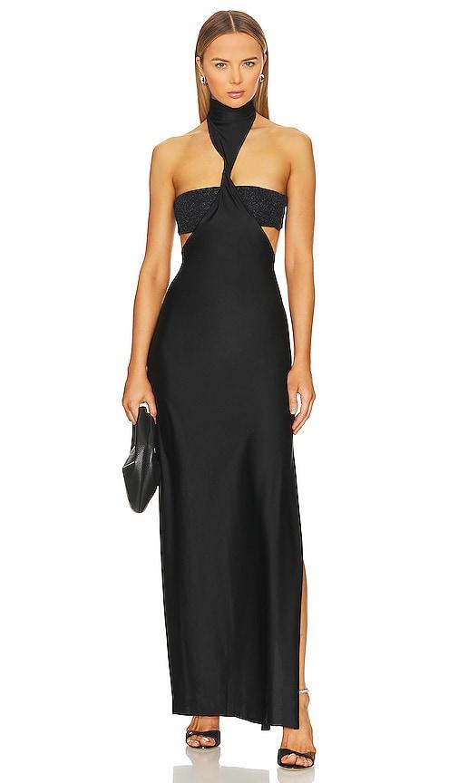 Baobab Aluna Dress in Black Lyst UK