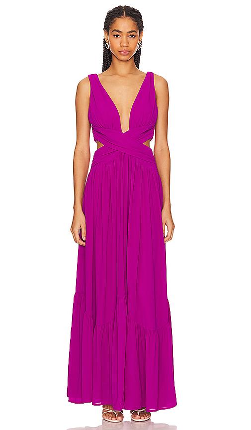chinese dress ladies Generic Prime of Day Sales Casual Dress for Women Dot Print Square Neck  Summer Beach Sundress Short Sleeve High Waist Tiered Soft A Line Dresses,  Small, 1#purple at Amazon Women's Clothing store main image 1