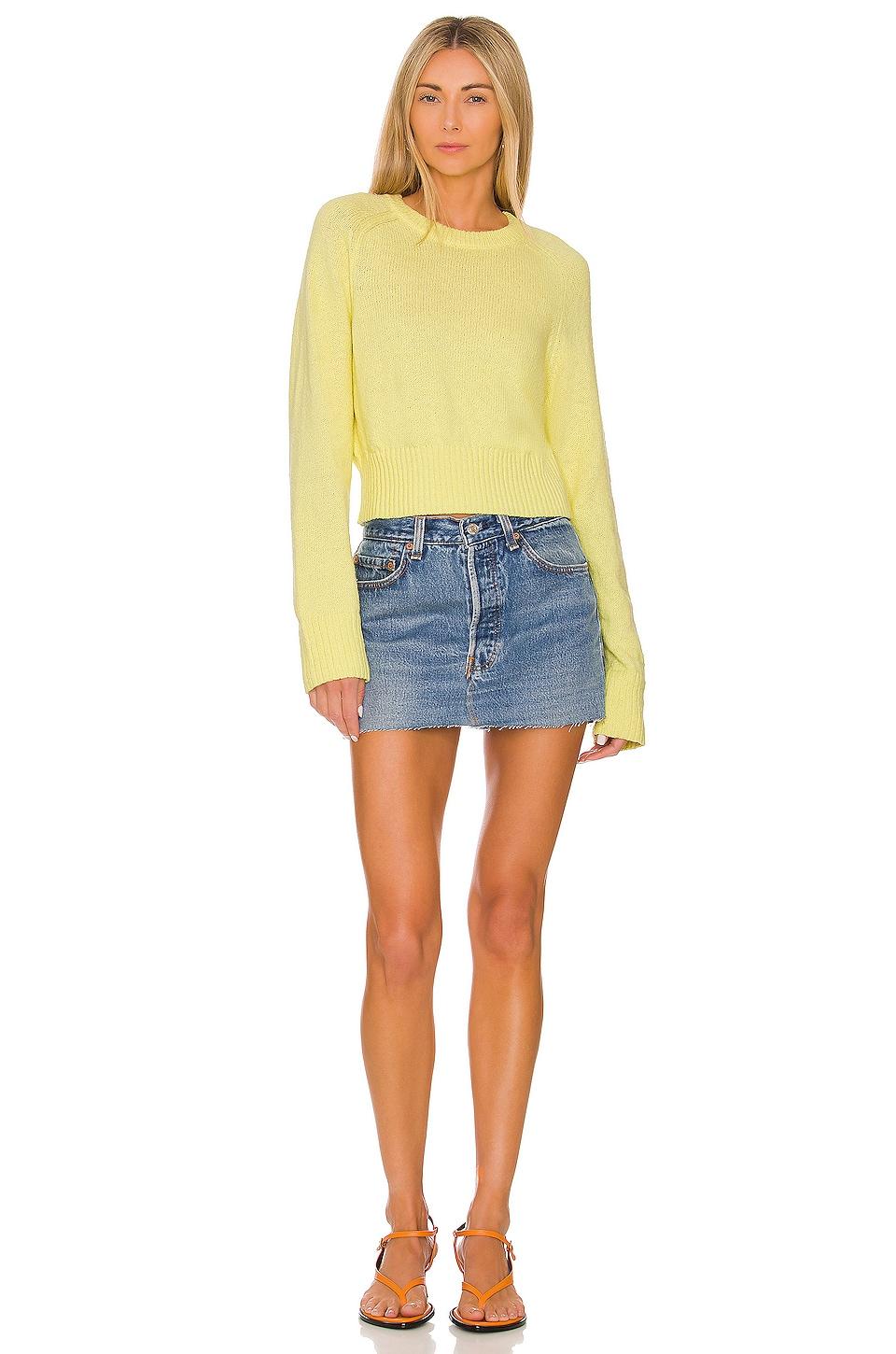L'academie Alcina Sweater in Yellow | Lyst