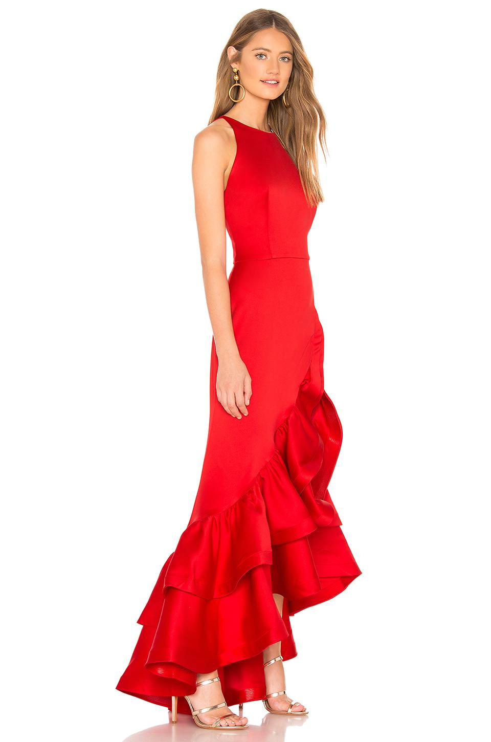 bronx and banco red dress