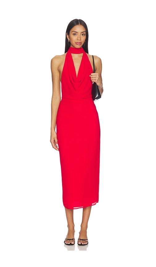 more to come red dress Blake Maxi Dress