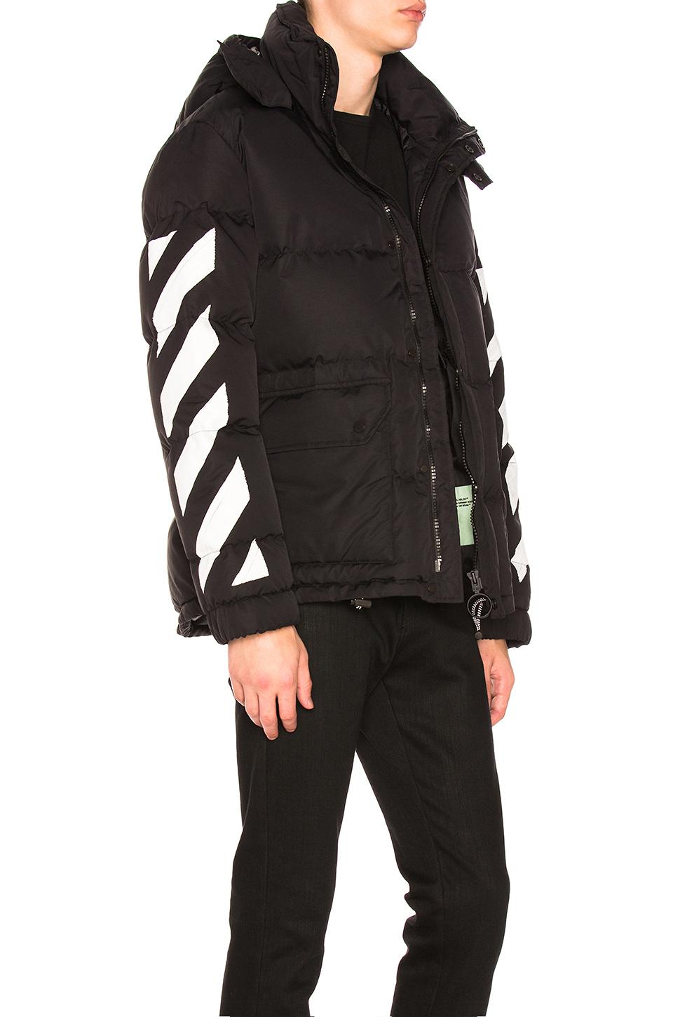 off white snow jacket