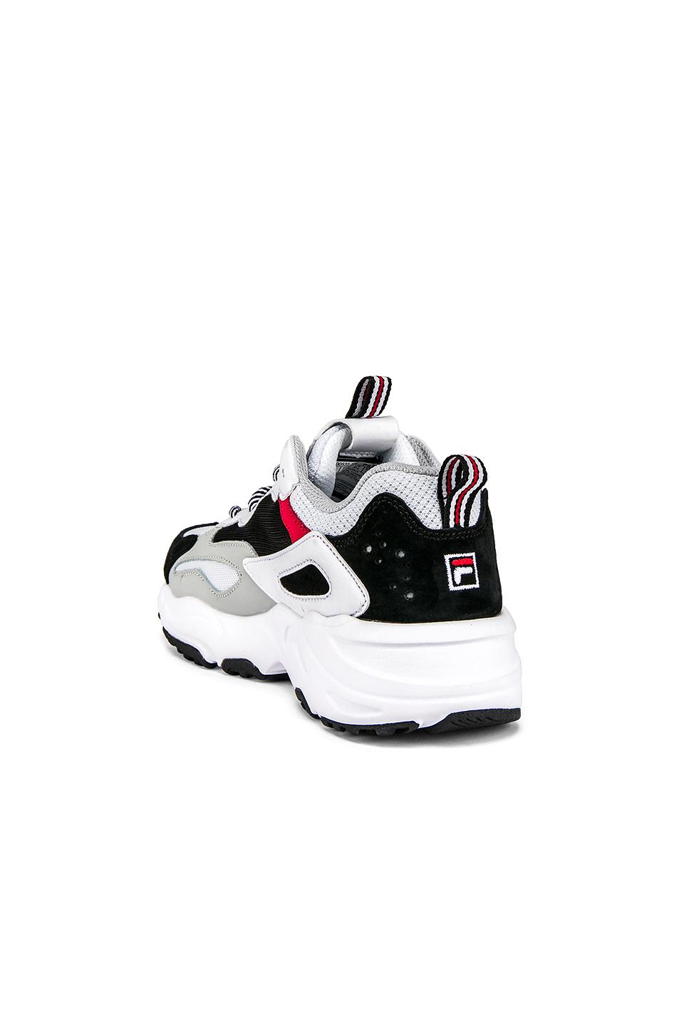 Fila Ray Tracer in Black/White/Red (White) - Lyst