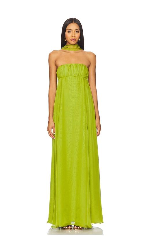 lovers and friends green dress The Justine Gown | Lovers & Friends main image 1