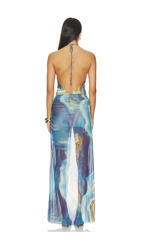 royal blue halter top prom dress Halter Royal Blue Mermaid Long Formal Dress – FancyVestido main image 1