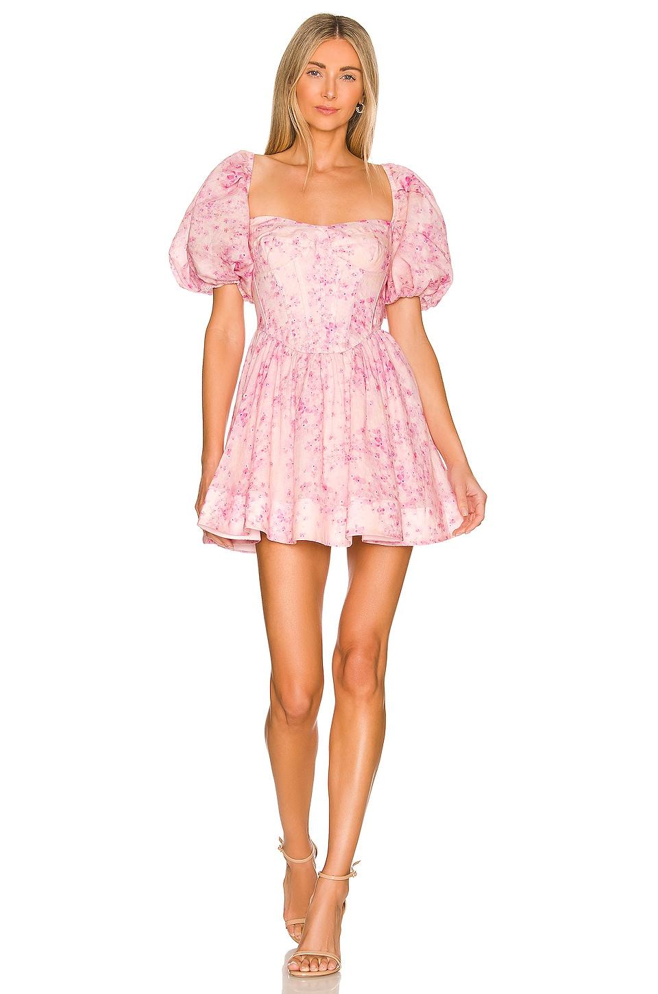Bardot Kiah Corset Mini Dress in Pink | Lyst