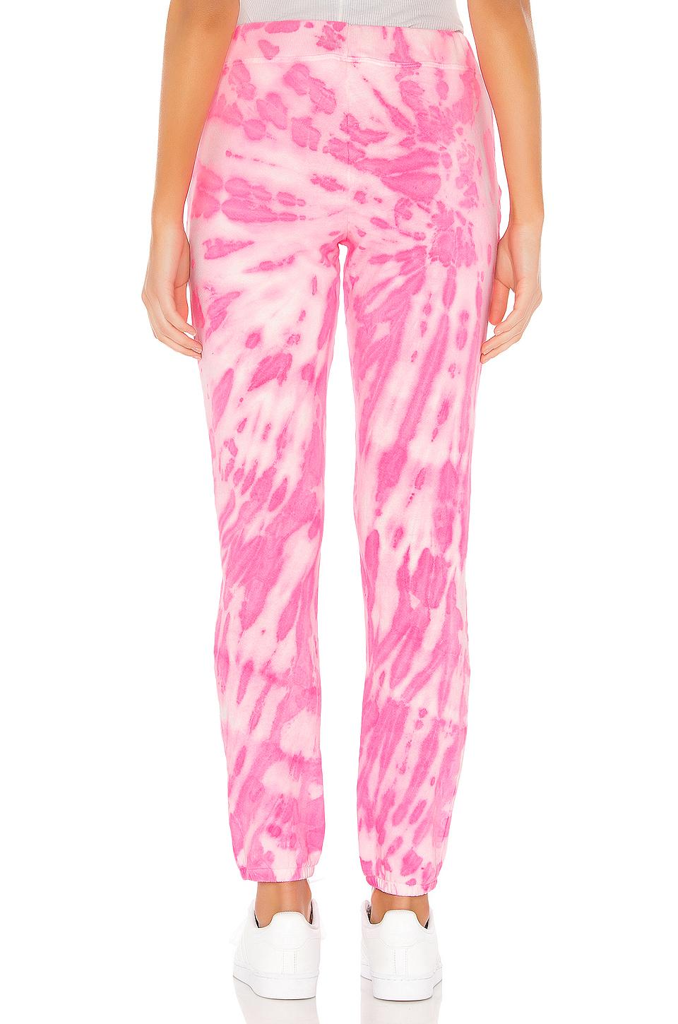 Daydreamer Cotton X Revolve Tie Dye Pant in Pink Tie Dye (Pink) - Lyst