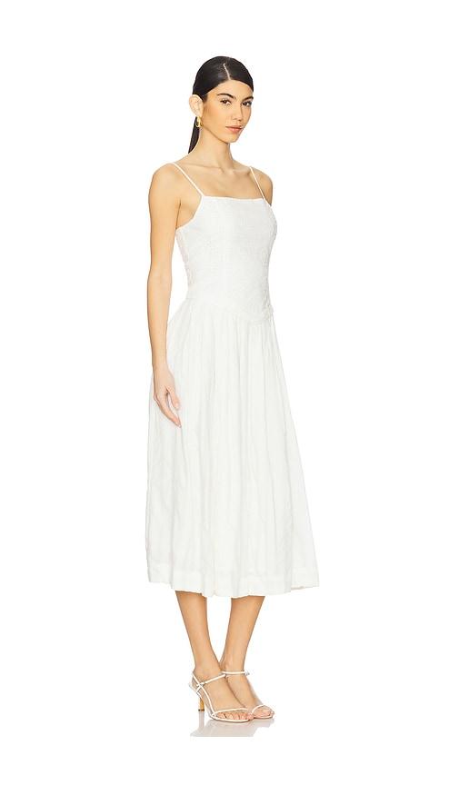 Free People X Revolve Salvador Midi Dress in White | Lyst