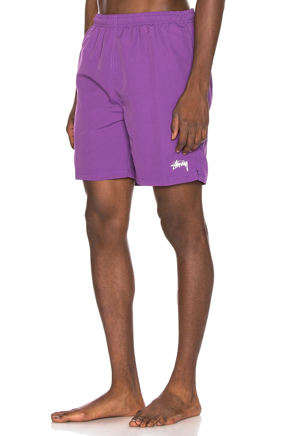 Stussy purple shorts Clearance