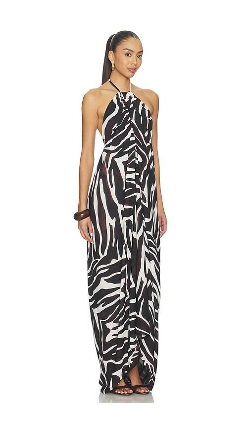 superdown Jaslynn Halter Maxi Dress in White | Lyst