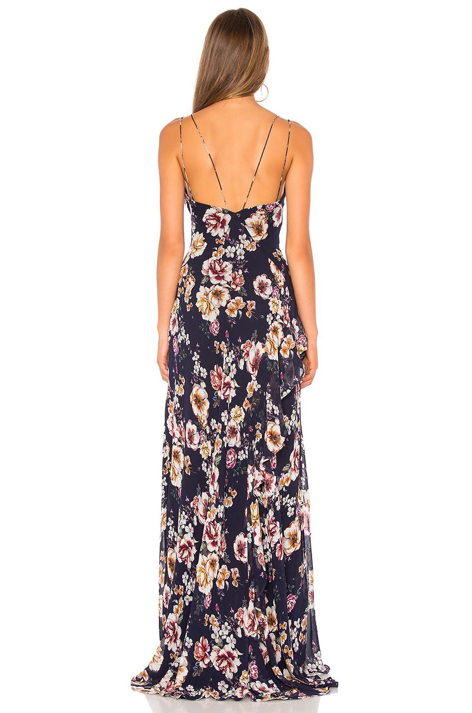 nicholas garden rose maxi