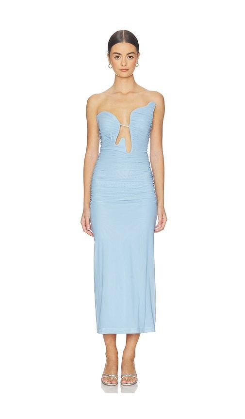 knee length dresses for ladies Plum Bardot Midi Dress  AX Paris