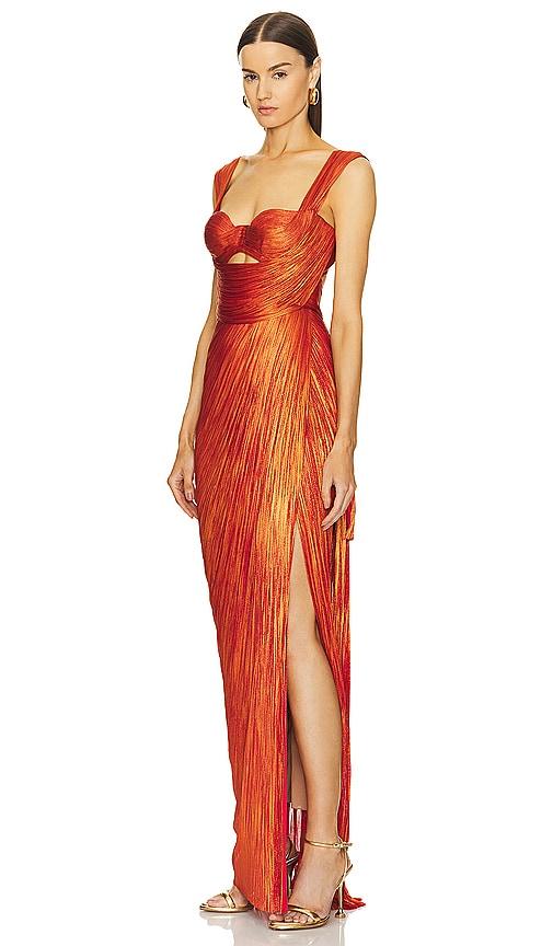 ワンピースその他 MARIA LUCIA HOHAN Women Dresses 24016BRONZE Orange Orange Maria Lucia Hohan Dresses for Women | Lyst