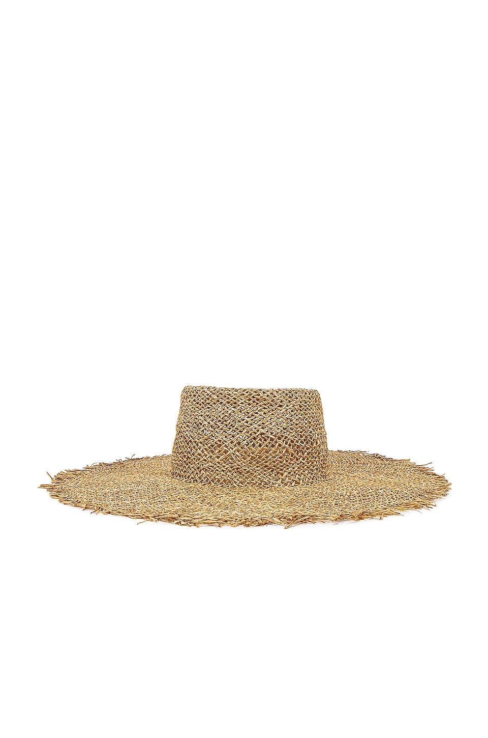 Lack of Color Women's Sunnydip Fray Boater Hat - Orange - Hats