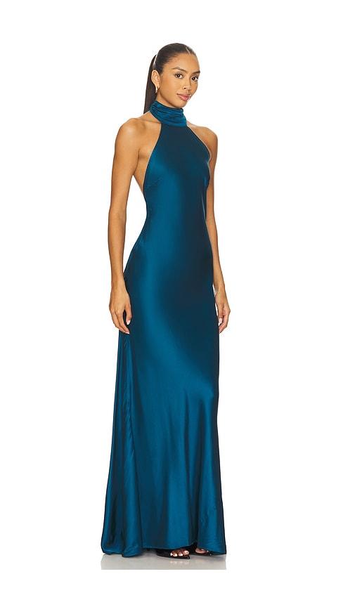 house of harlow blue pleated dress 1960 X Revolve Astra Gown in Asymmetric Flocked Tulle Dress Maternity 2025 and every RSVP in Size:CHILD 10