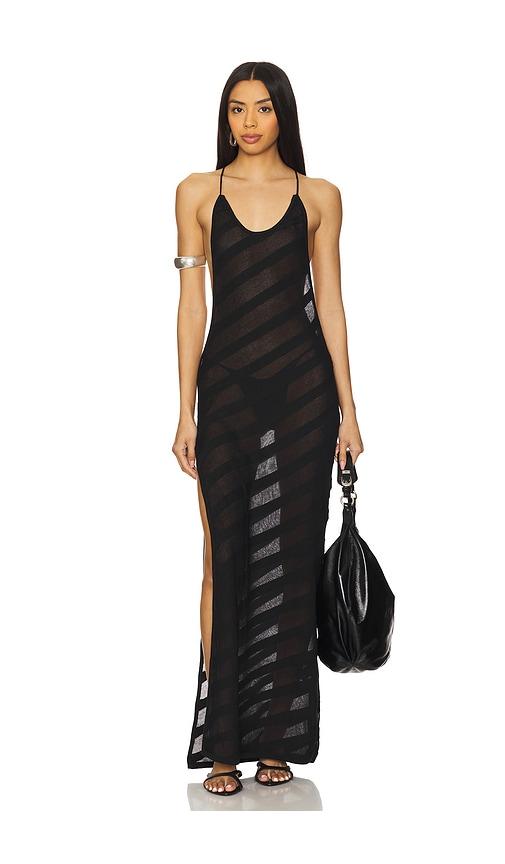 mesh tattoo dress Ivy Berlin Tattoo Print Mesh Dress