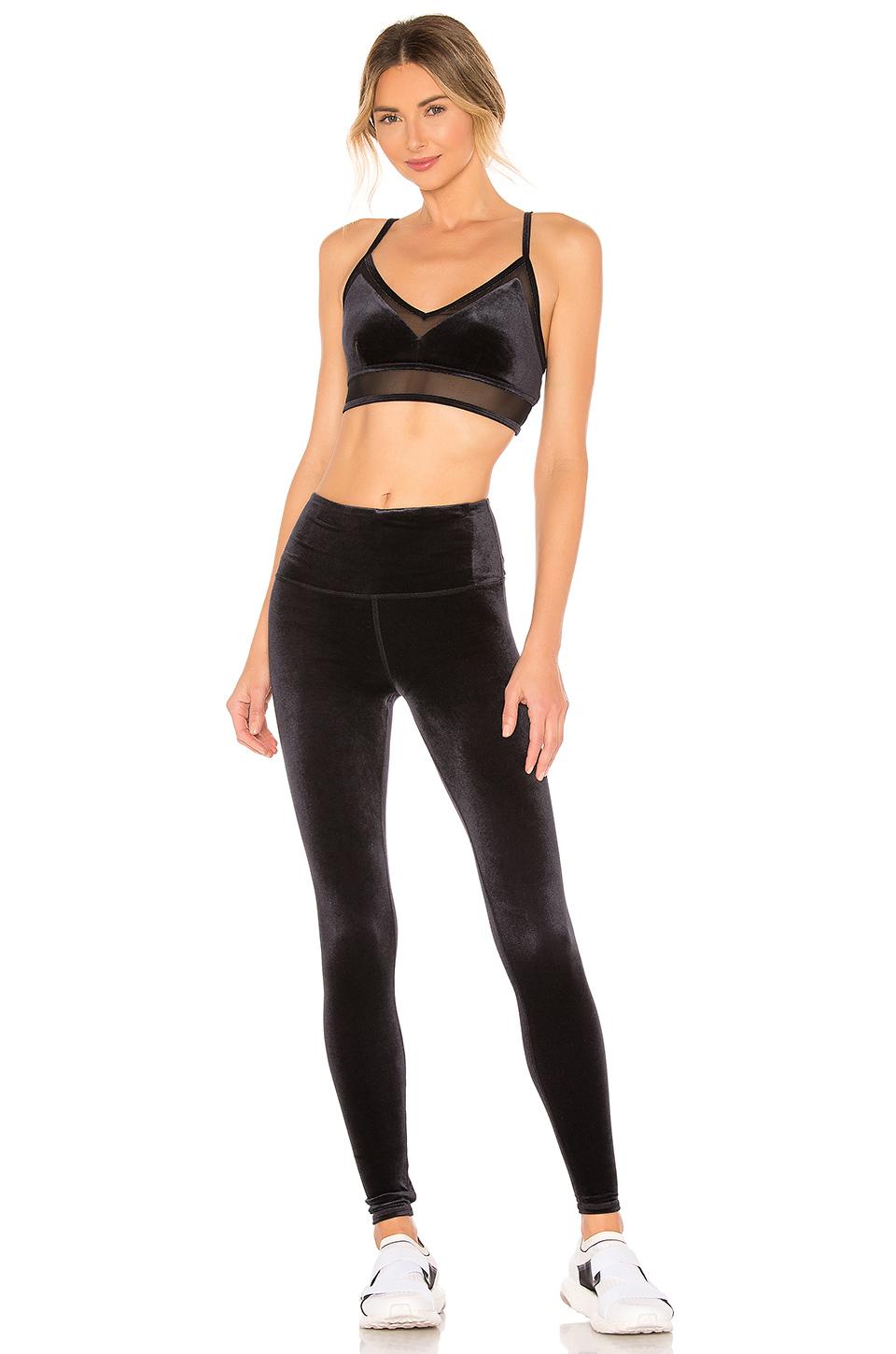 Alo Yoga High Waist Posh Velvet Legging 