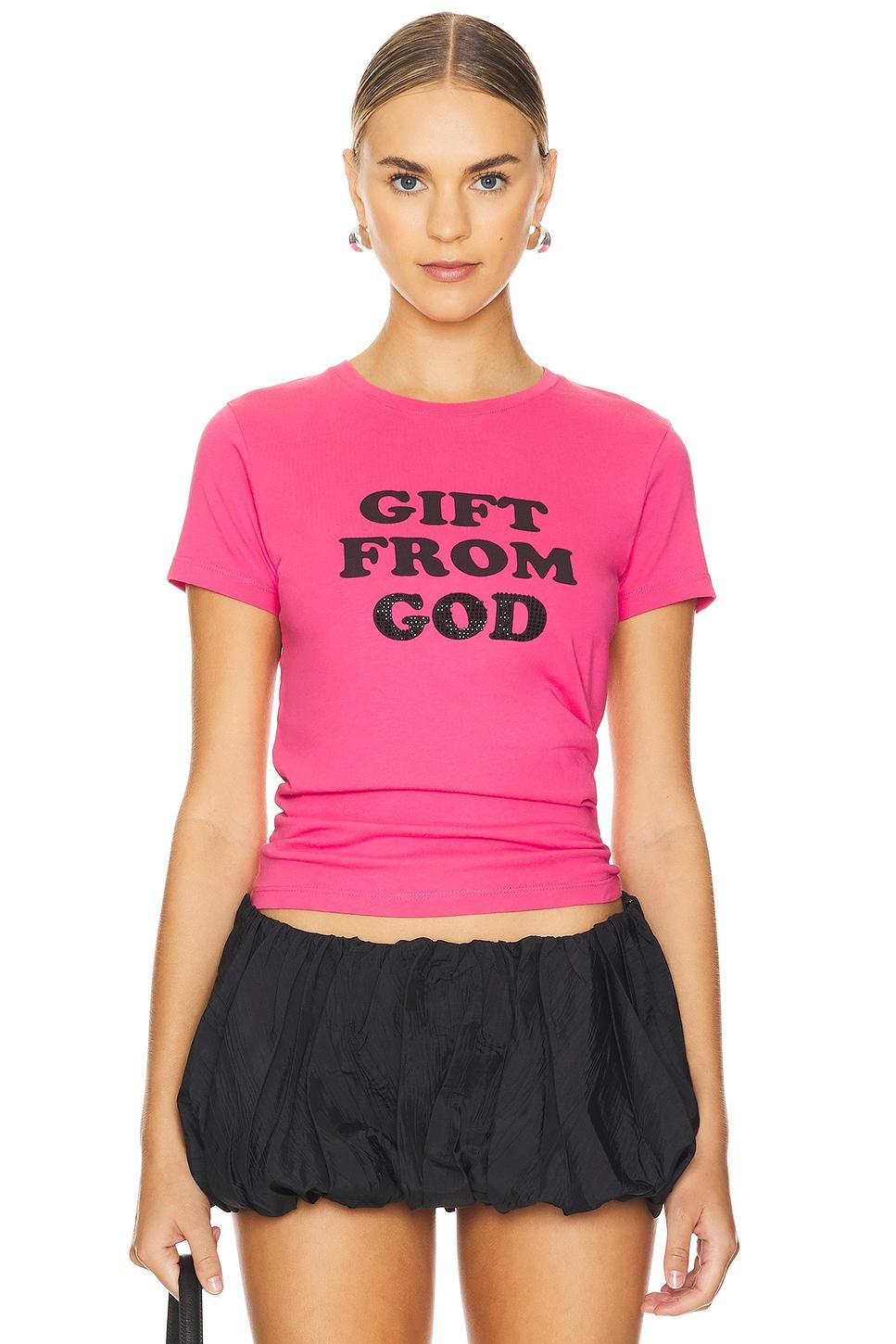 大人気！Jaded London★Seduction Tシャツ Jaded London Seduction Glitter Tee in White | REVOLVE