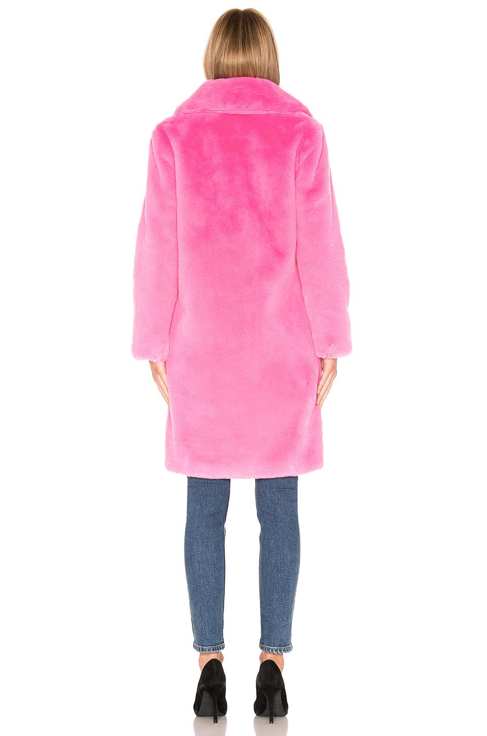 milly pink coat