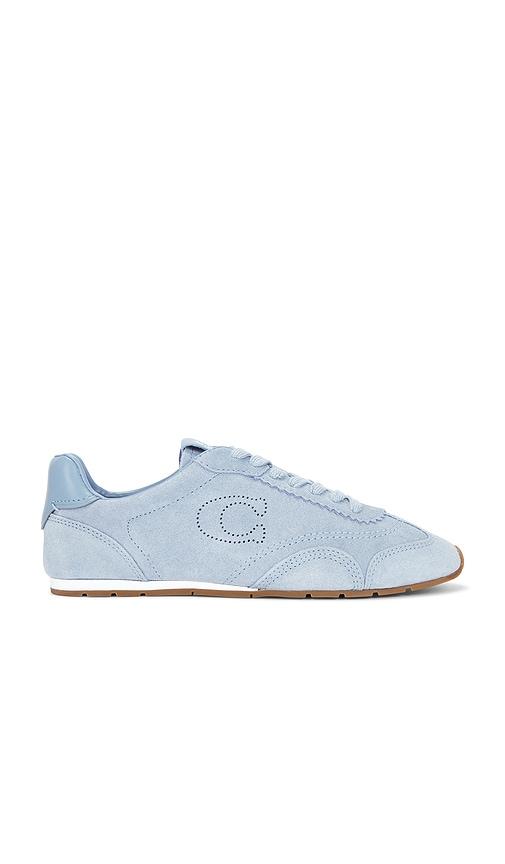 COACH Flat Sneaker in Blue | Lyst COACH Flat Sneaker in Blue | Lyst