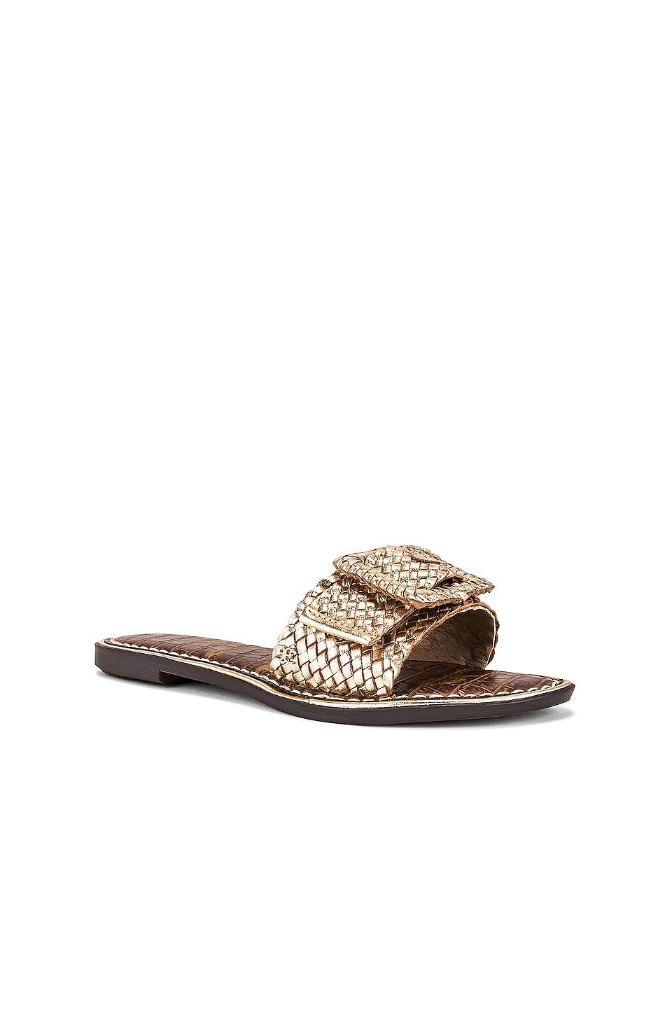 Sam edelman best sale gold slides