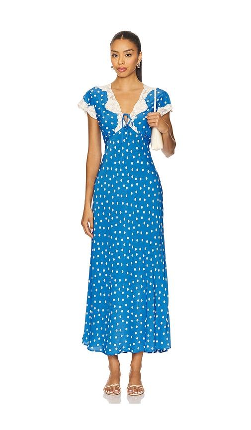 striped dresses Petal and Pup Women's Henry Striped Midi Dress