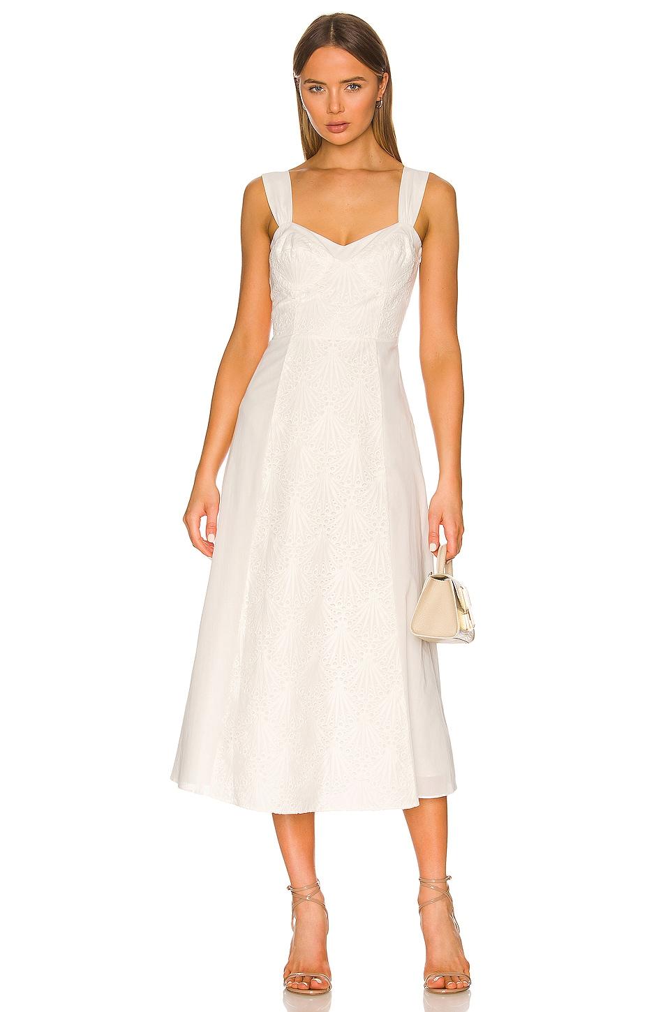 Vestido orla AMUR de Algodón de color Blanco | Lyst