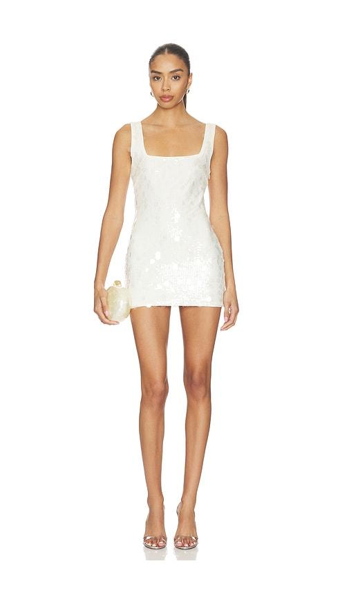 gold sequin dress mini LoveShackFancy Liria Dress - Honey Shimmer