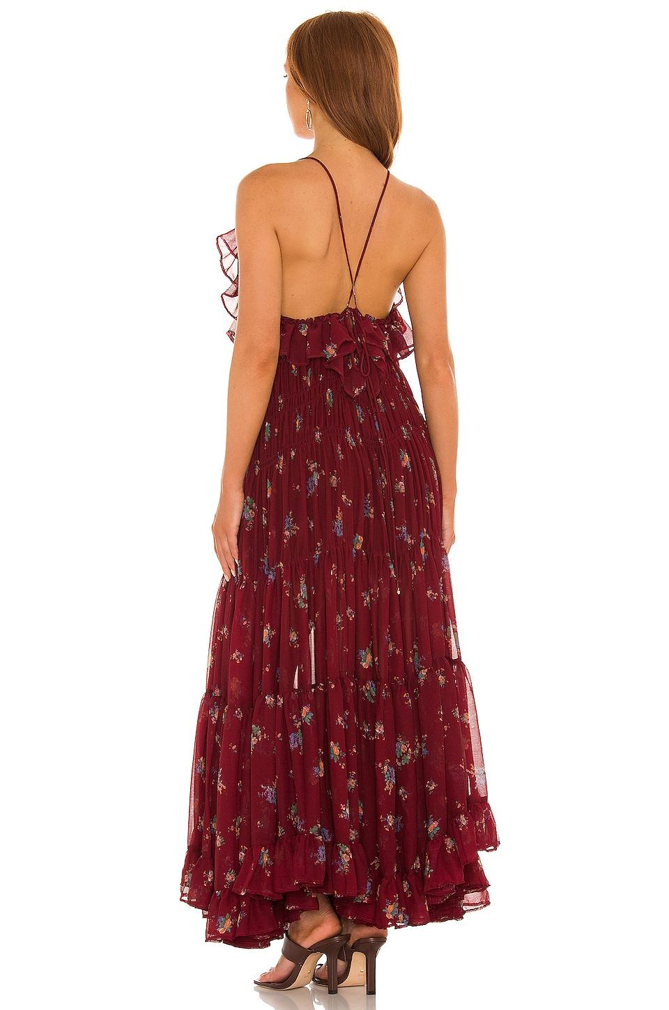 Cloud Nine Maxi Dress in Berry Combo 