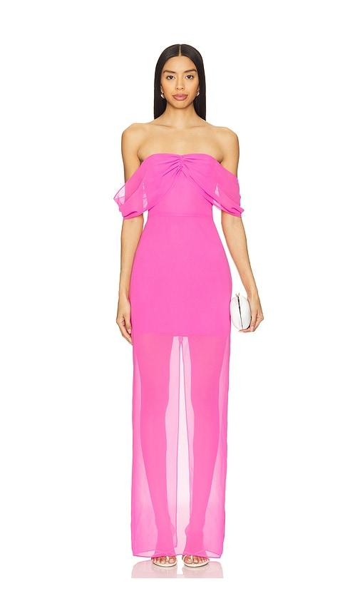 amanda uprichard thaddea maxi dress Amanda Uprichard Posie Maxi in Fleetwood Print