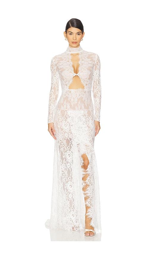 Bronx and Banco Eleanor Lace Gown in White | Lyst