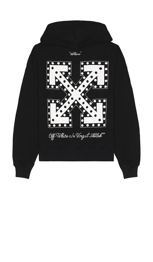 Off White c o Virgil Abloh Arrow Ask Legal Skate Hoodie in Black for Men Lyst UK