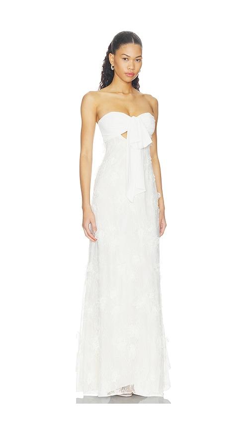 mathilda maxi dress in ivory majorelle dresses for Women | Online Sale up to 61% off Lemon yellow
