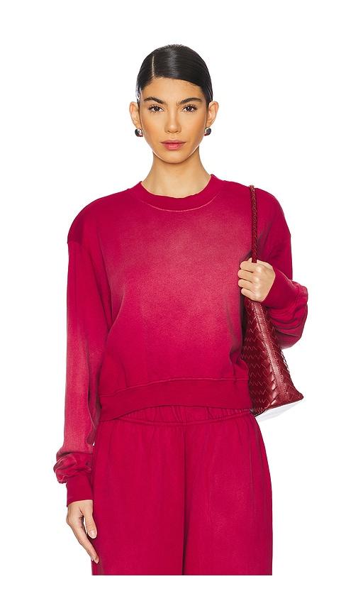 Michael Lauren Exon Crew Neck Pullover Sweatshirt in Red Lyst UK