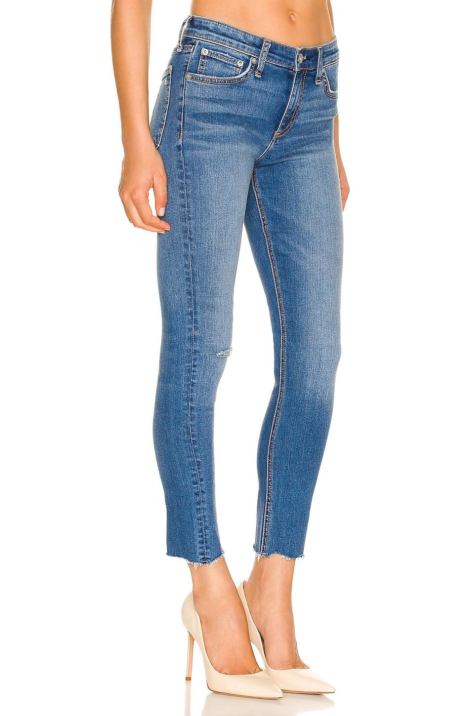 予約513 Rag Boneレディース ブルー Cate ミッドライズアンクルスキニーデニム Premo掲載 ウェア Eservices Alzahra Mun Org