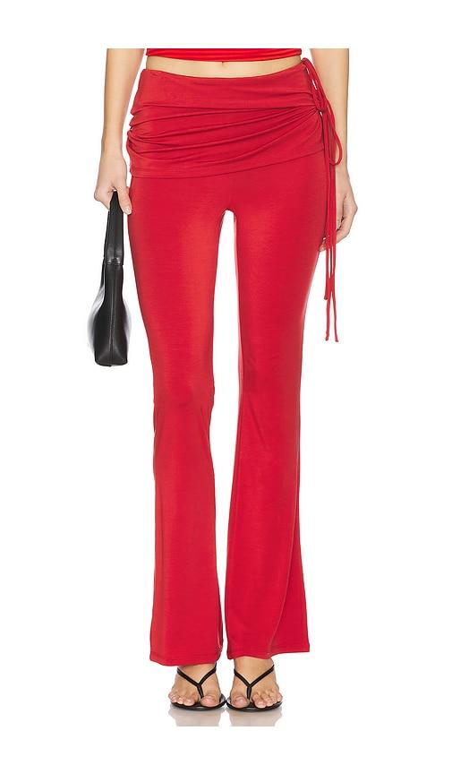 【関税込み】Miaou バーガンディ Kali ラウンジパンツ Miaou Kali Pants | Shopbop