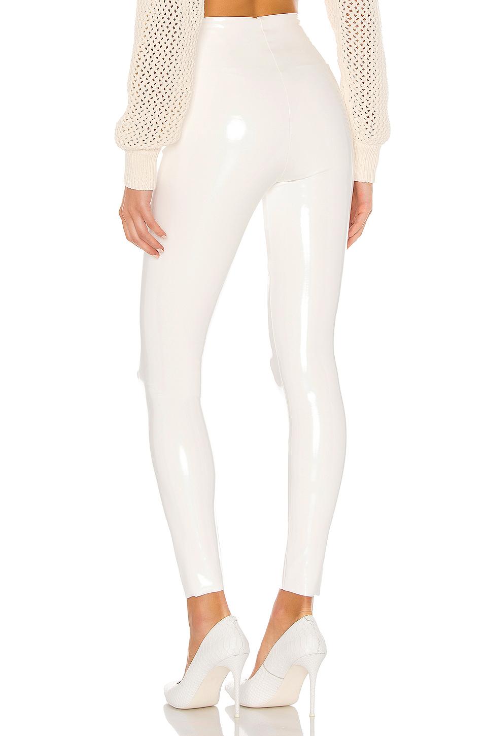 Commando Synthetic Patent Leggings in White - Lyst