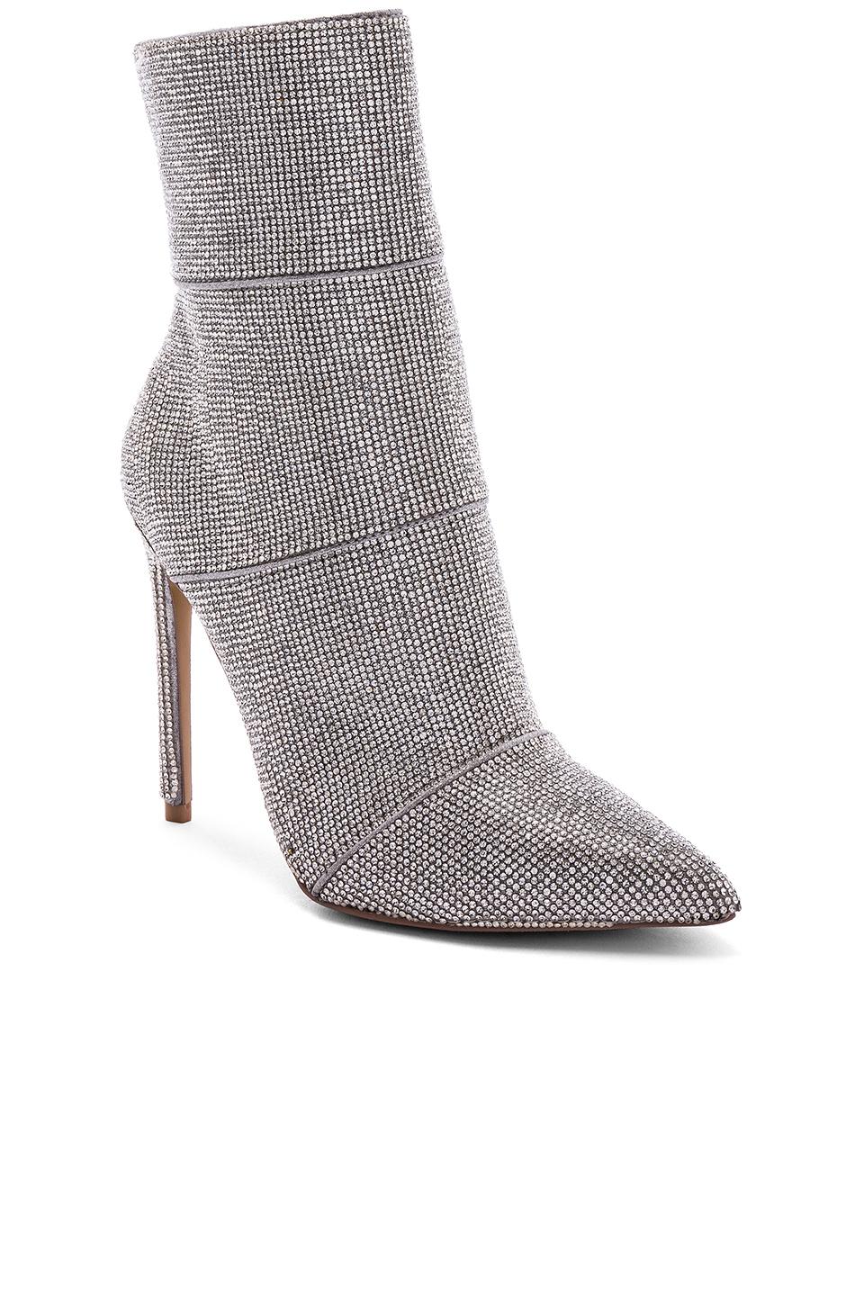 steve madden winn check stiletto boot