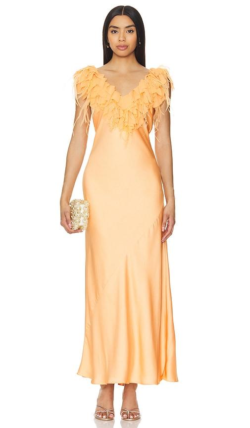 orange love shack fancy dress Loveshackfancy Natasha Short Sleeve Eyelet Mini Dress In Marigold Oranage